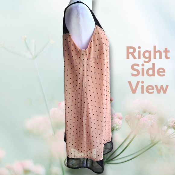 Enfocus Studio Polka Dot Halter Knee Length Dress Size 6 - Picture 6 of 9